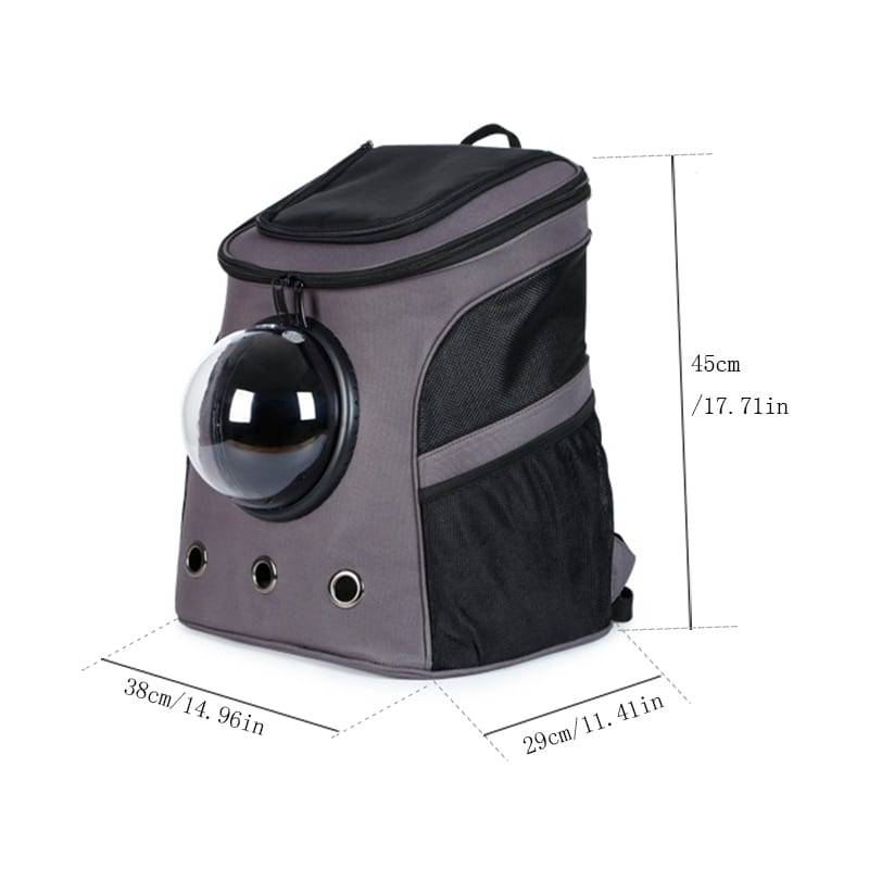 “The Fat Cat” Cat Backpack – For Larger Cats Travel & Outdoor The Gadget Tingle