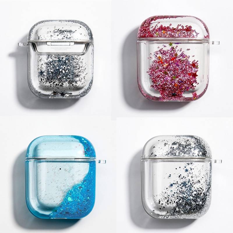 Glitter Liquid Cover Case For AirPods