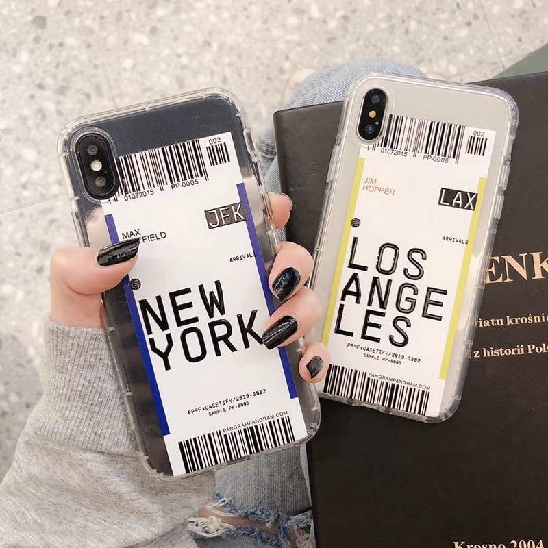 City Label Phone Case For iPhone