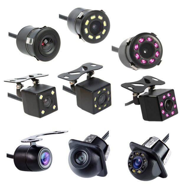 Car Rear View Camera with LED and Night Vision
