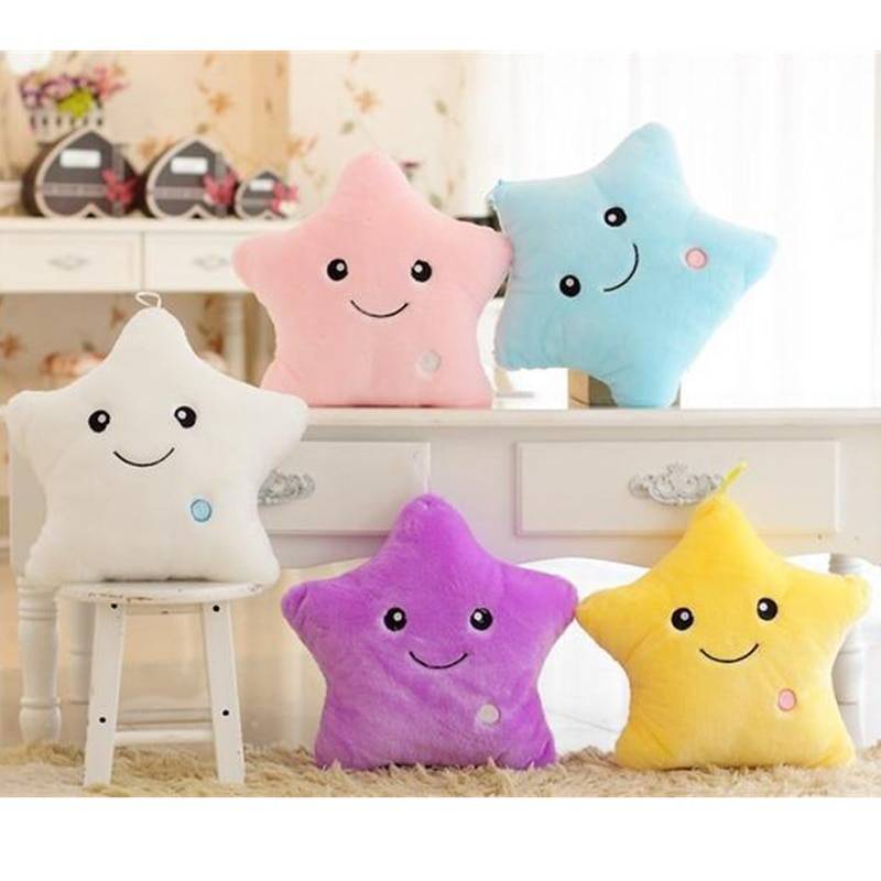 Luminous Star Plush Pillow Toy