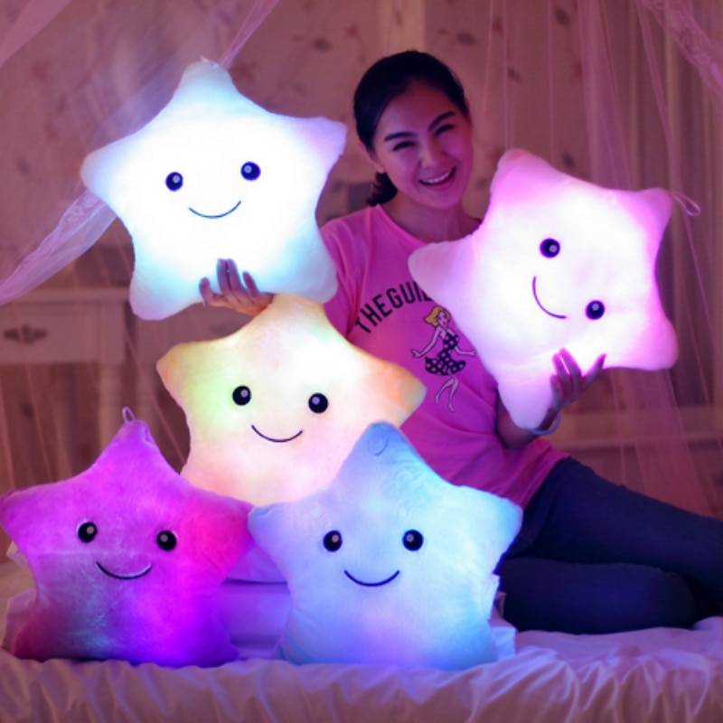 Luminous Star Plush Pillow Toy