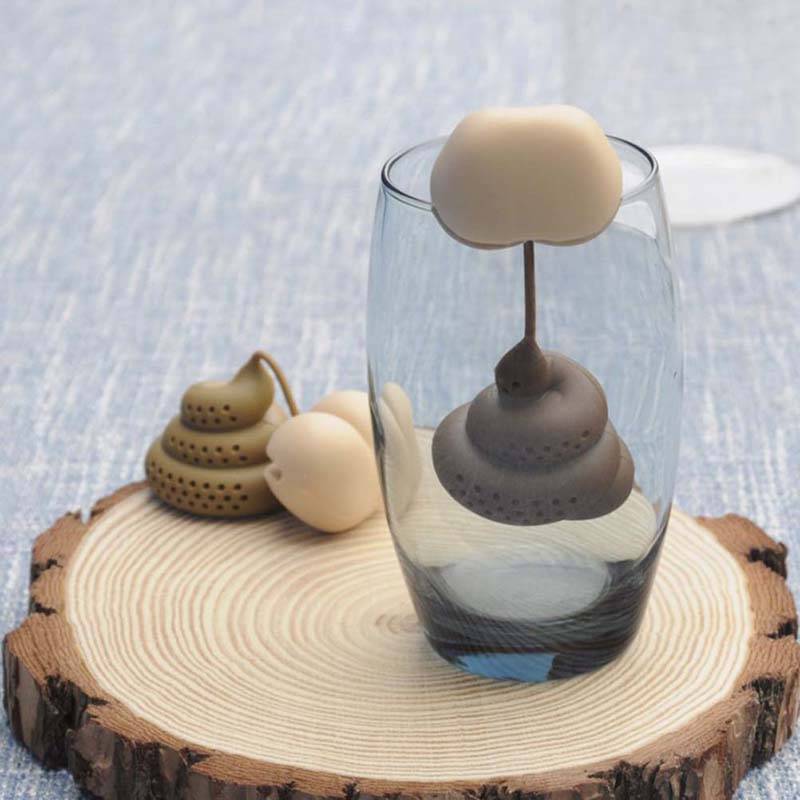 Reusable Silicone Poop Tea Infuser