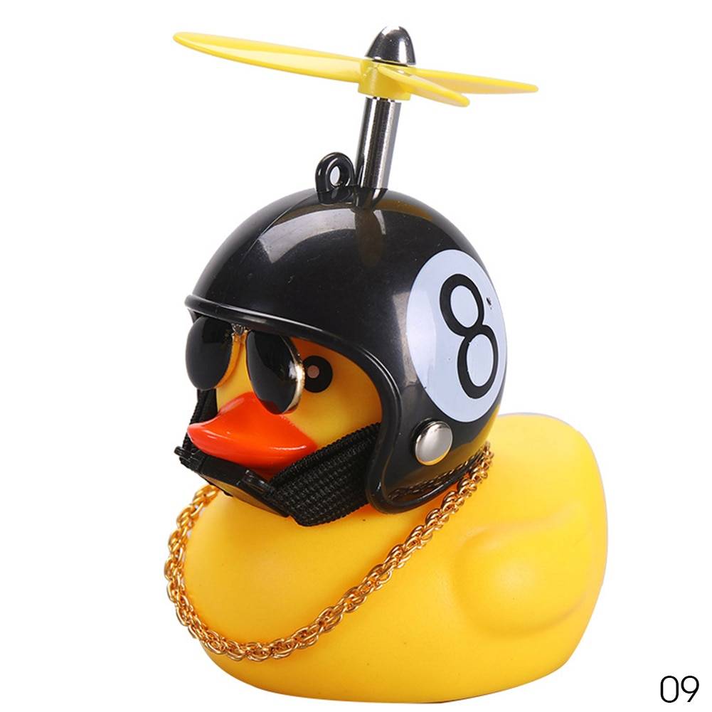 Yellow Duck with Helmet | The Gadget Tingle