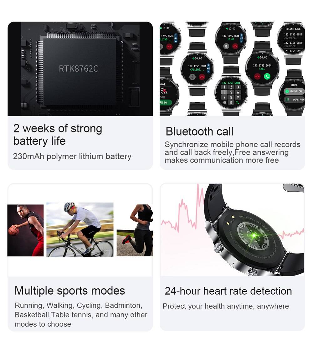 Smartwatch for Men S-600 IP68 for Android and iOS Smartwatch for Men S-600 IP68 for Android and iOS