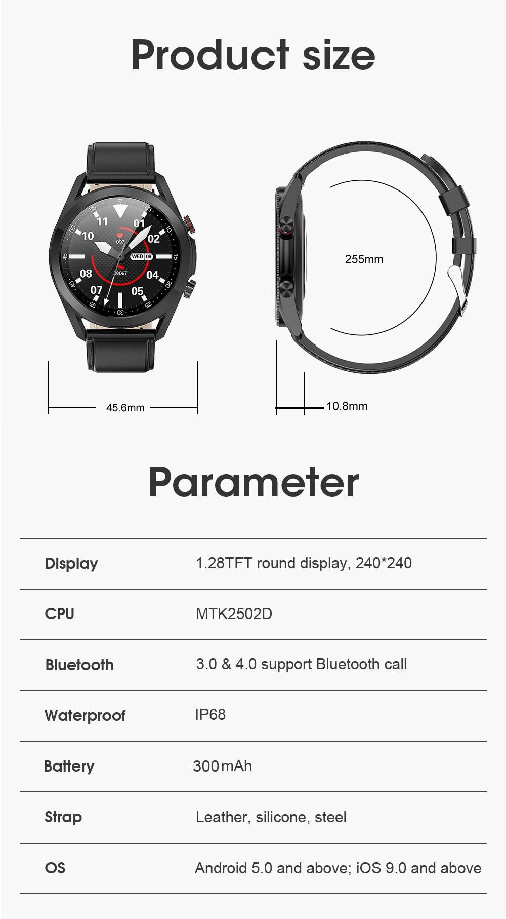 New L19 Smartwatch for Men Fitness Tracker New L19 Smartwatch for Men Fitness Tracker