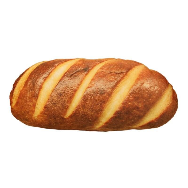 3D Bread Plush Pillow