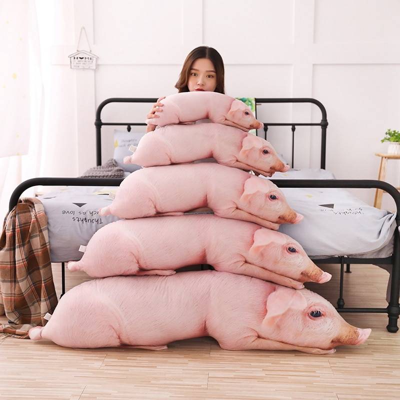 Soft Piglet Pillow