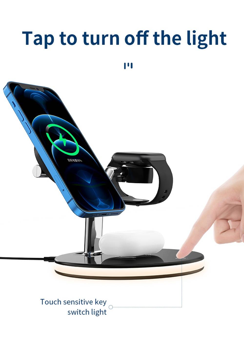 3-in-1 Magnetic Wireless Charging Stand 3-in-1 Magnetic Wireless Charging Stand