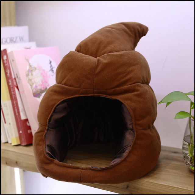 Plush Poop Hat