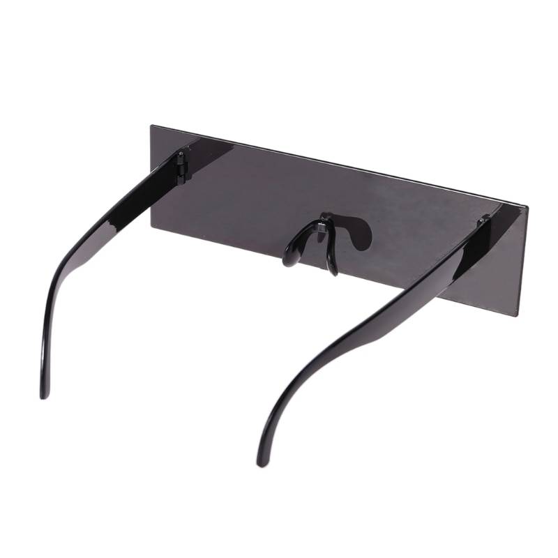 Black Bar Censored Glasses