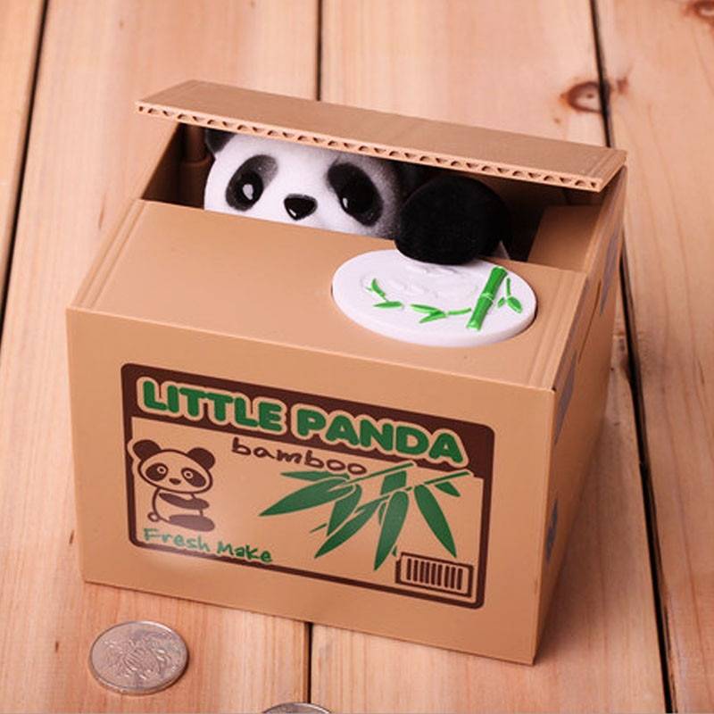 Coin Thief Panda in a Box