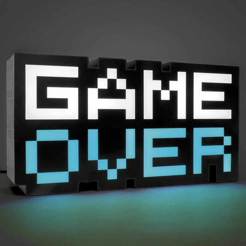 Pixel GAME OVER Light Sign Pixel GAME OVER Light Sign