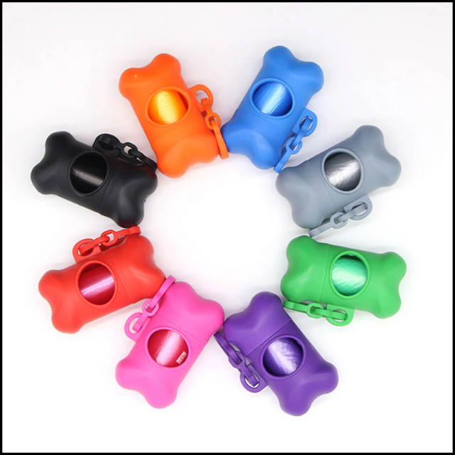 Bone Pet Waste Bag Dispenser
