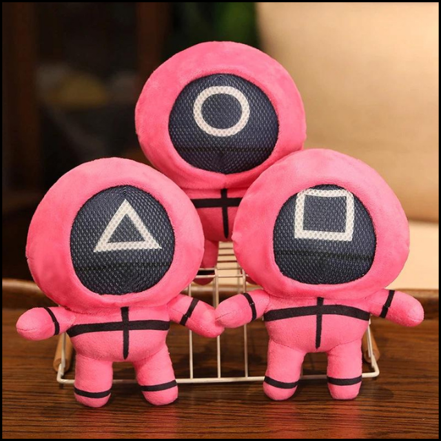 20-50cm Squid Game Soldier Plush Toy